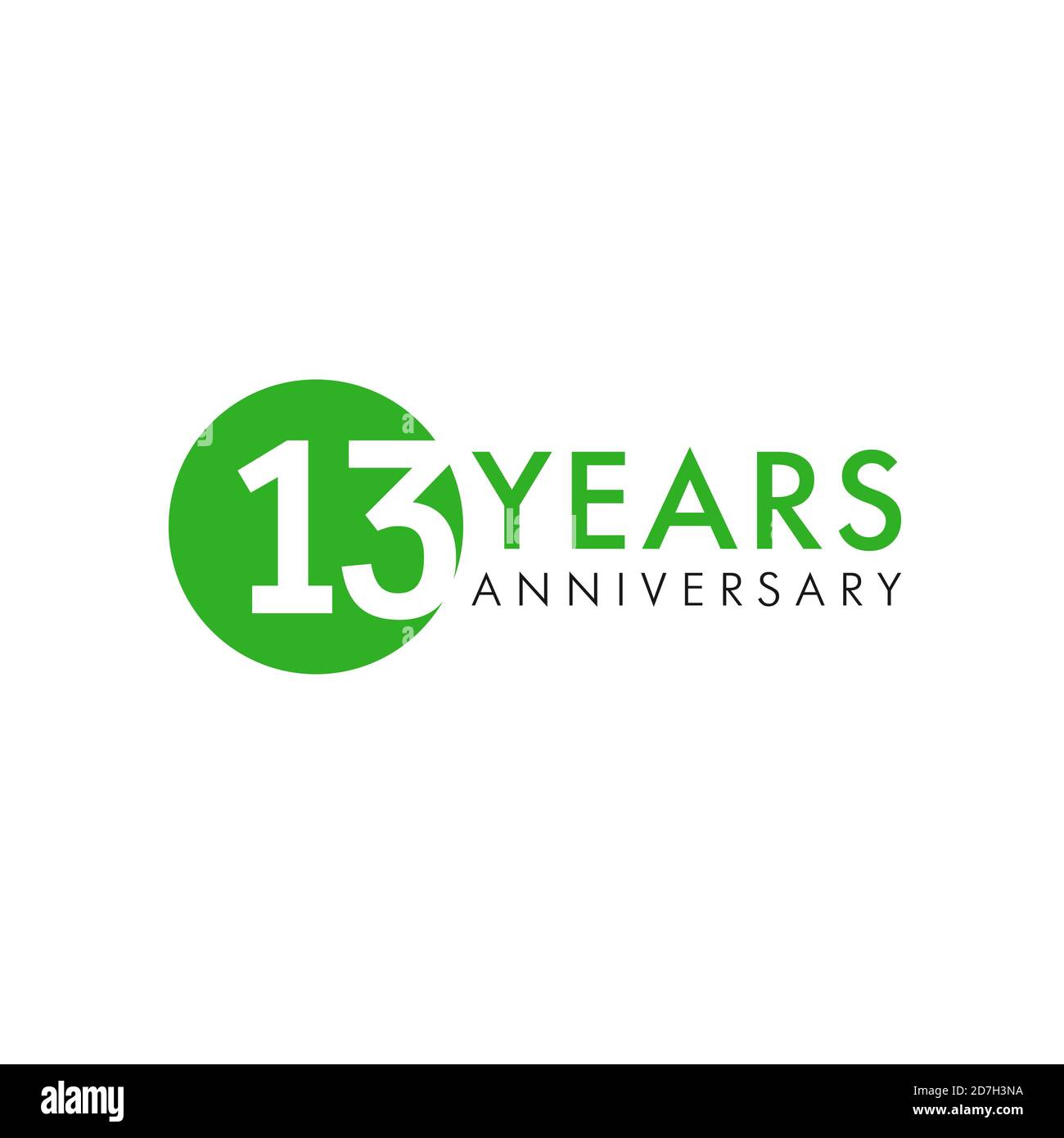 Logo Anniversaire 13 Ans Banque D Image Et Photos Alamy