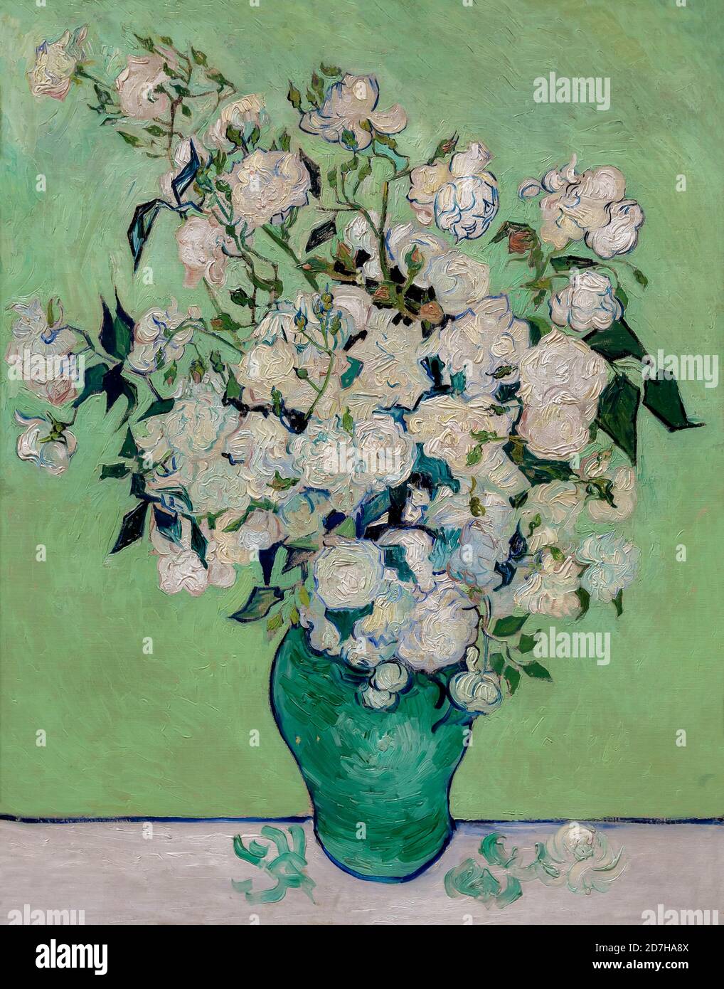 Roses, Vincent van Gogh, 1890, Metropolitan Museum of Art, Manhattan, New York City, États-Unis, Amérique du Nord Banque D'Images