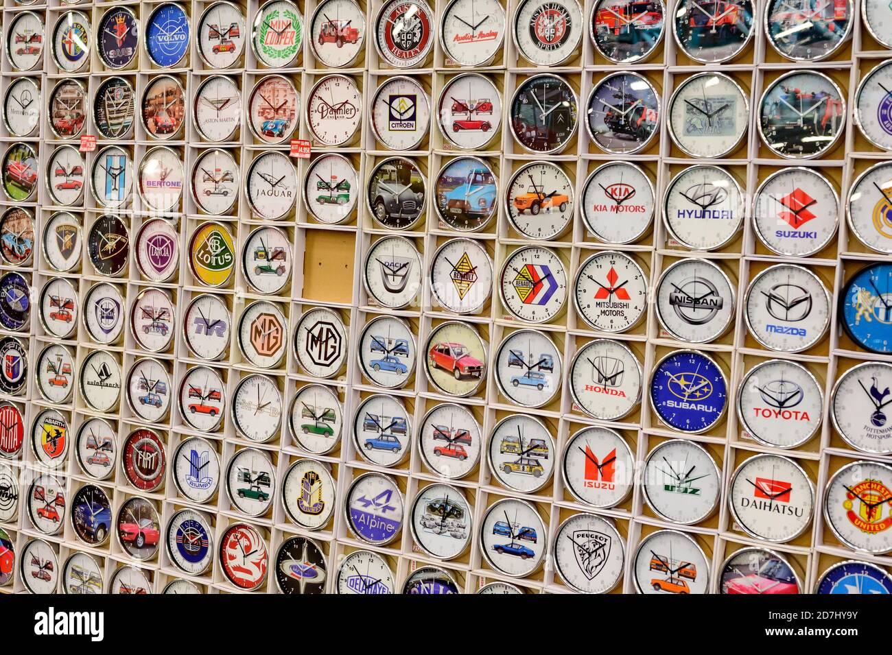 salzbourg, autriche, 17 octobre 2020, classic expo, exposition pour voitures d'époque, motos et véhicules, horloges avec photos automobiles Banque D'Images