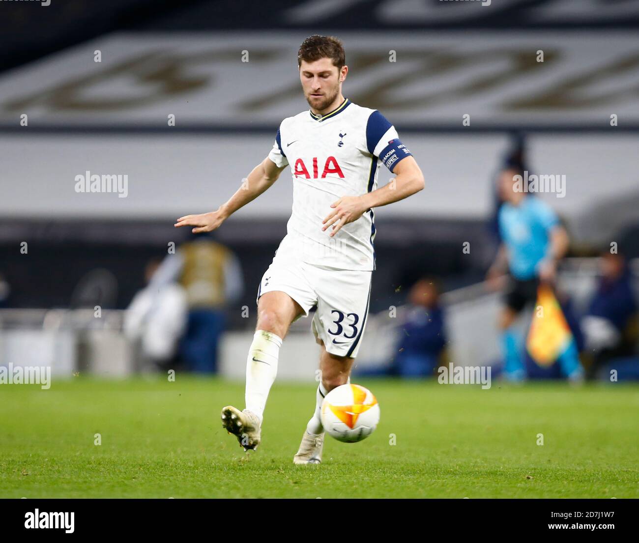 Londres, Angleterre -OCTOBRE 22:Ben Davies de Tottenham Hotspur en action pendant l'Europe League Group J entre Tottenham Hotspur et LASK à Tottenham Hots Banque D'Images