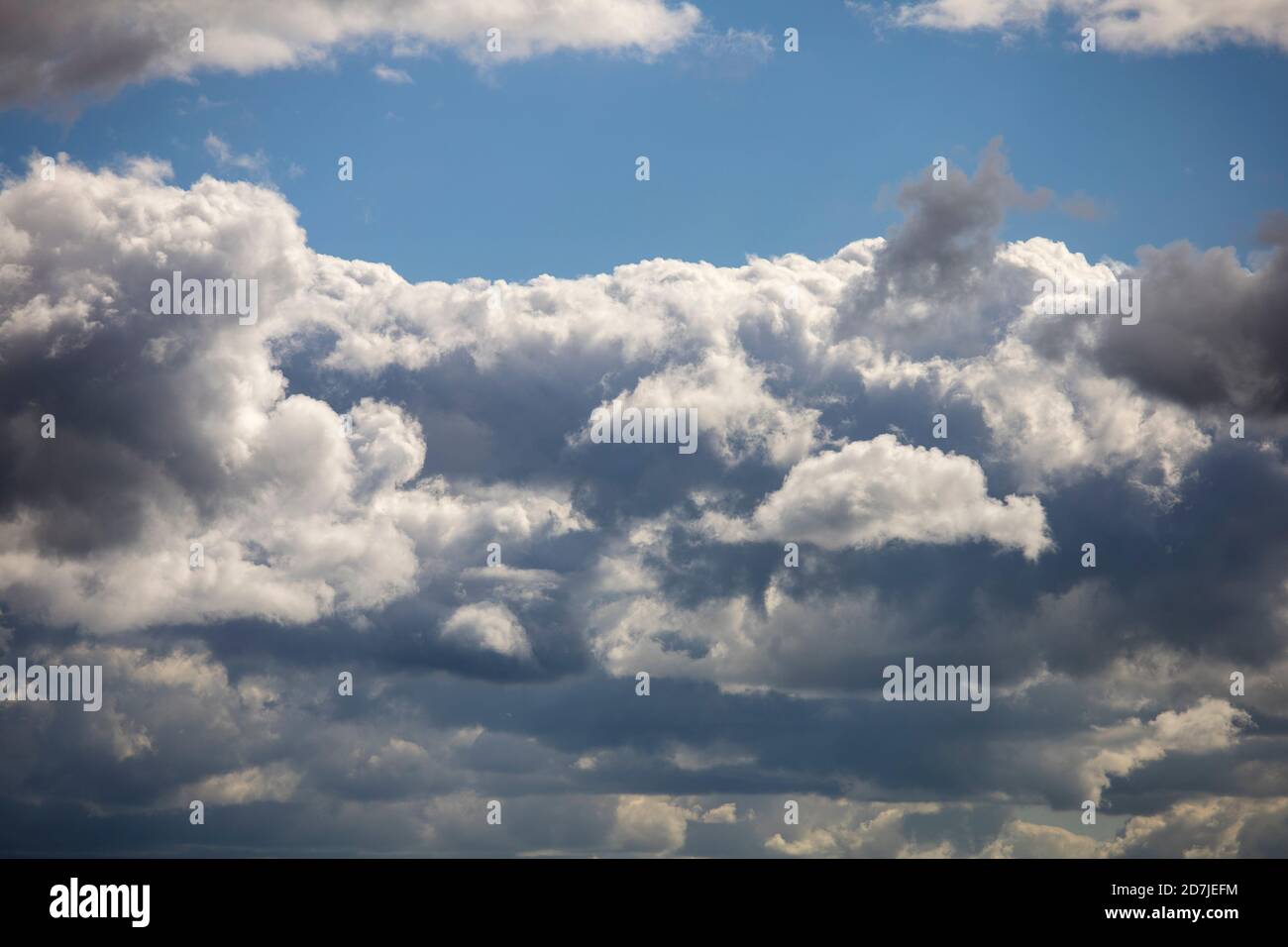 Détail du nuage de pluie Banque D'Images