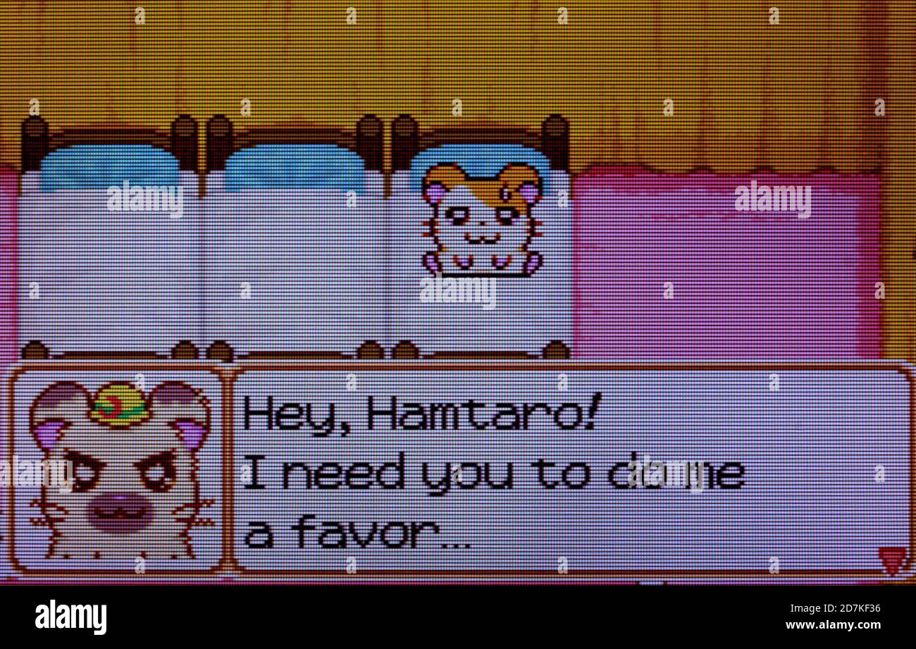 Hamtaro - Ham-Ham Heartbreak - Nintendo Game Boy Advance Videogame - usage éditorial seulement Banque D'Images