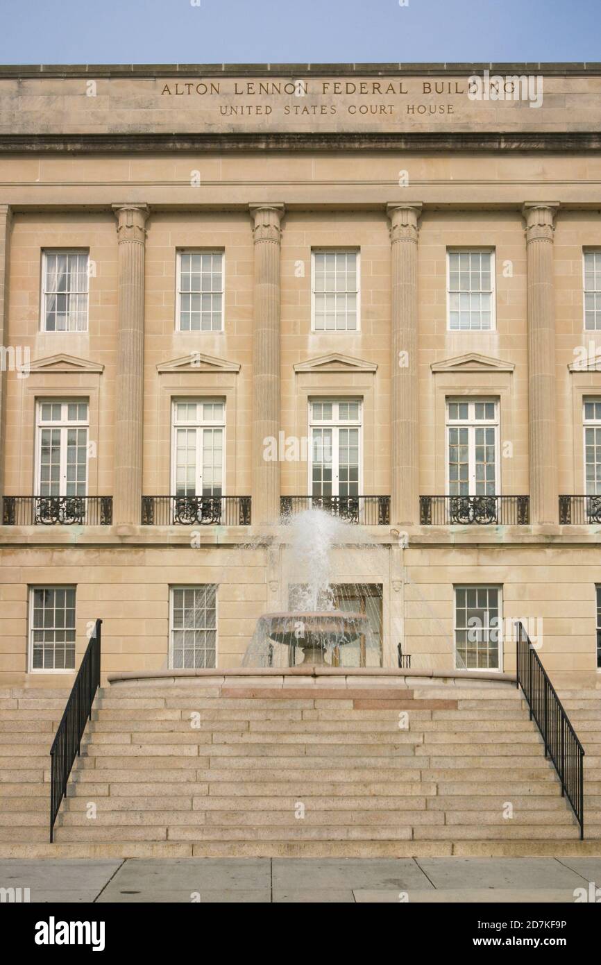 Wilmington, Caroline du Nord. Banque D'Images