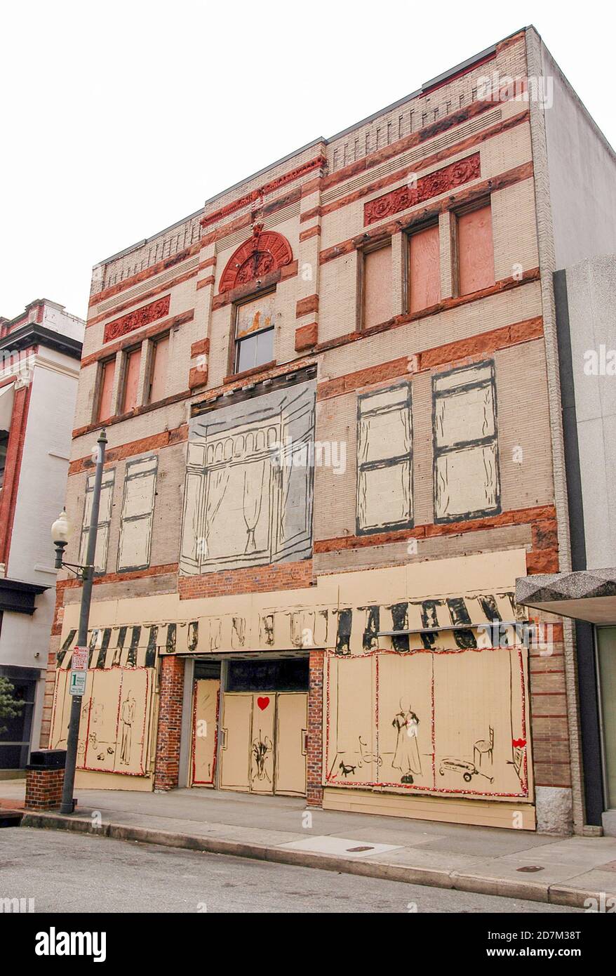 Wilmington, Caroline du Nord. Banque D'Images