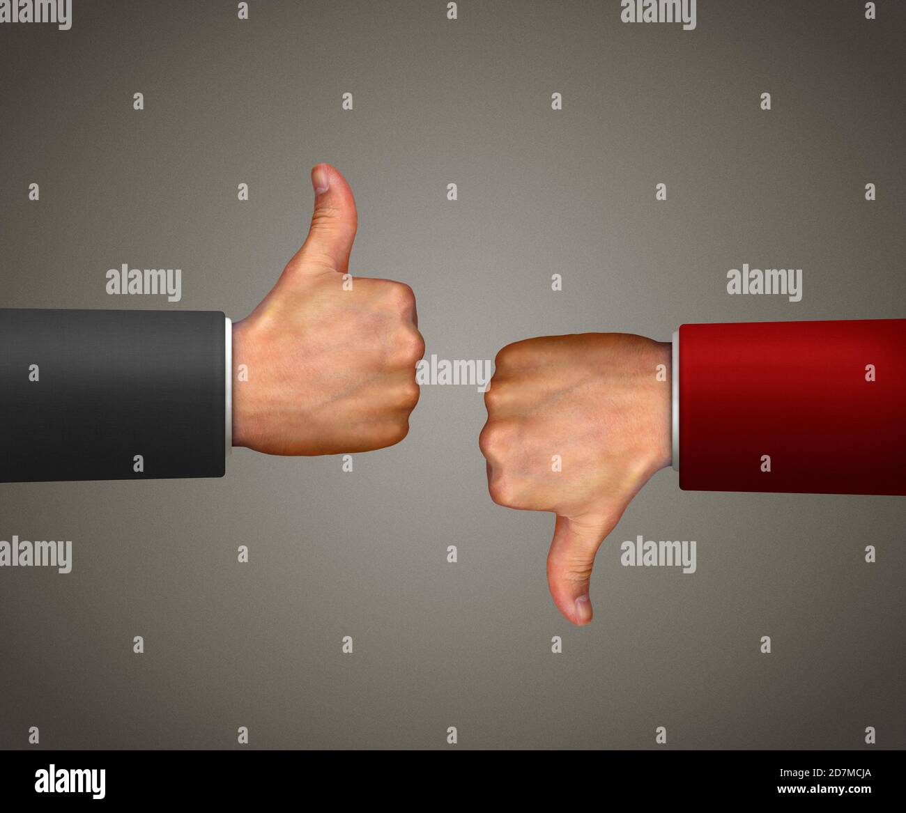 pouces vers le haut Banque D'Images