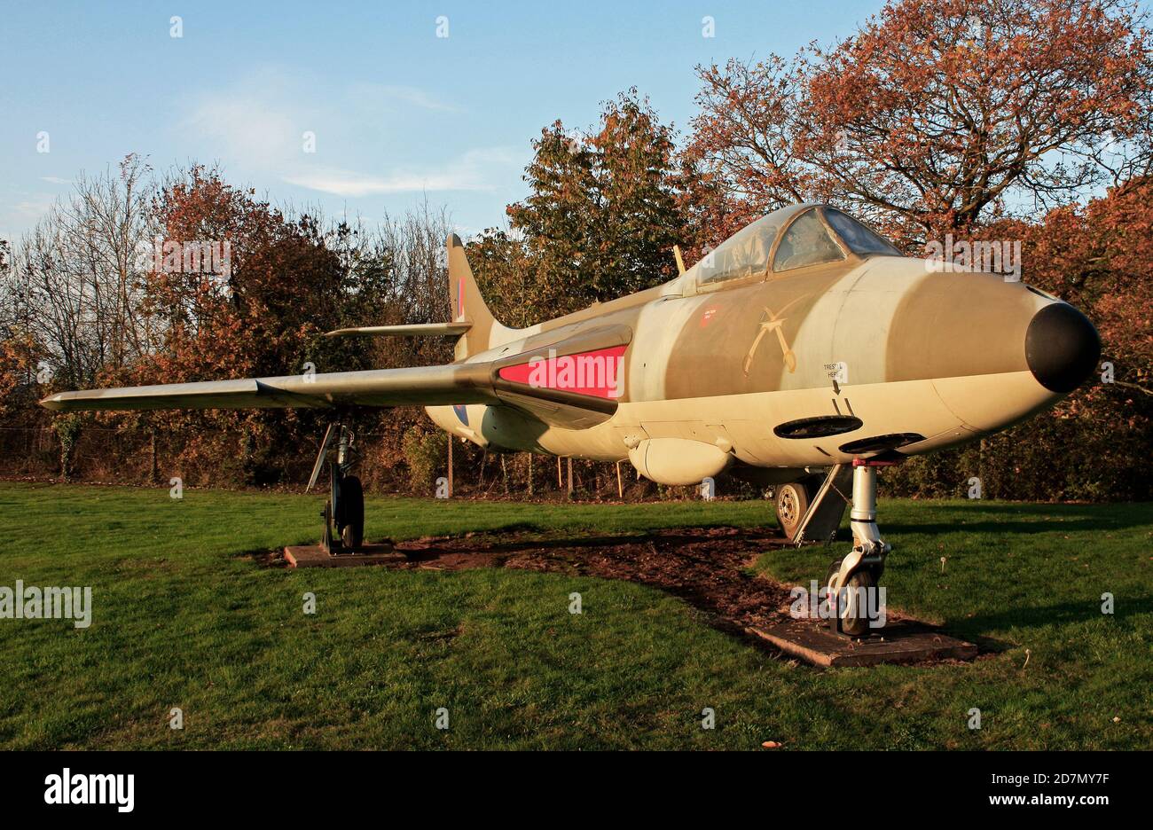 Hawker P1067 Hunter Transonic British avion de chasse à jet Banque D'Images