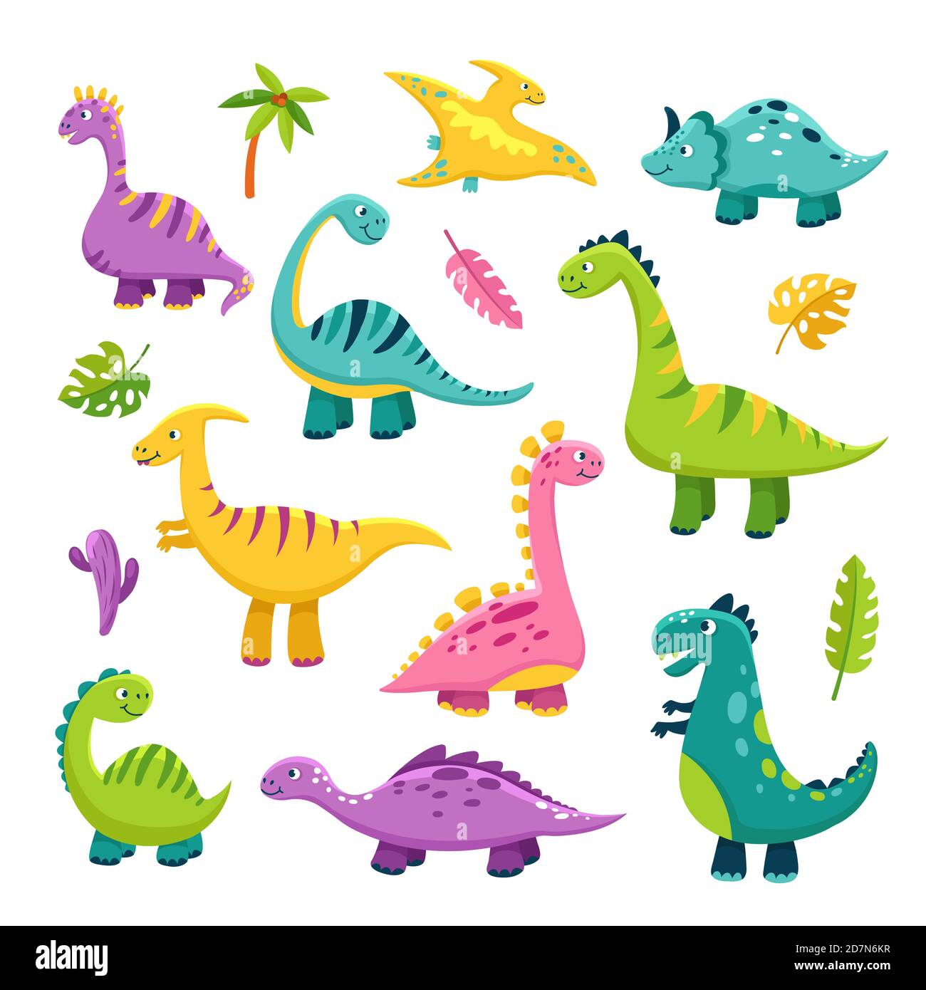 Joli Dino Dessin Anime Bebe Dinosaure Stegosaurus Dragon Enfants Animaux Sauvages Prehistoriques Brontosaurus Isoles Dinosaures Personnages Vectoriels Illustration D Un Animal De Dinosaure Isole Jurassic Triceratops Image Vectorielle Stock Alamy