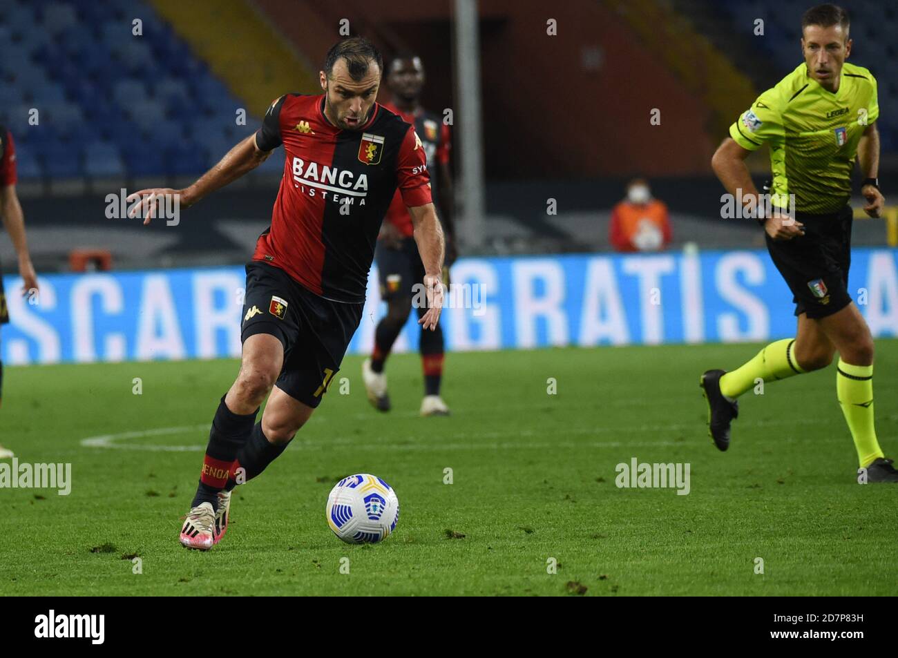 Genova, Italie. 24 octobre 2020. Goran Pandev (Gênes) au cours de Gênes CFC vs FC Internazionale, football italien série A match à Genova, Italie, octobre 24 2020 crédit: Independent photo Agency/Alamy Live News Banque D'Images