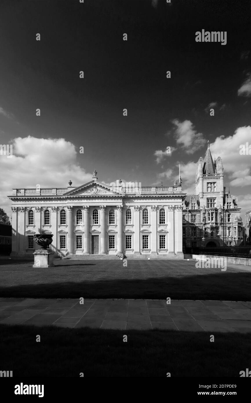 Extérieur du Sénat, Kings Parade, Cambridge City, Cambridgeshire, Angleterre. Banque D'Images