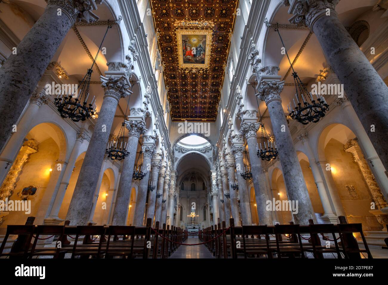 L'altare della basilica di santa croce Banque de photographies et d
