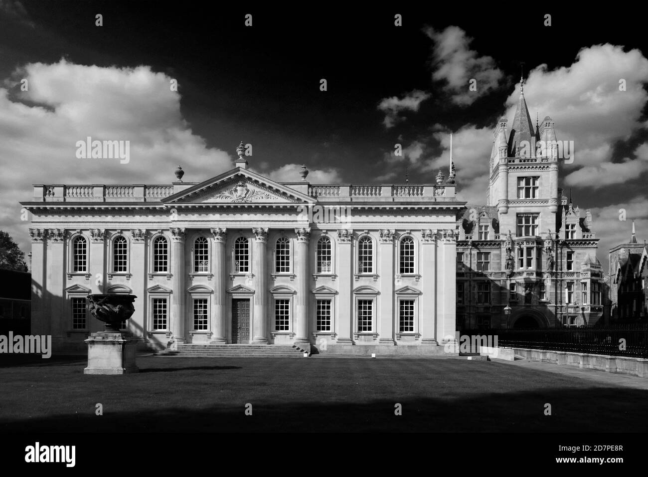 Extérieur du Sénat, Kings Parade, Cambridge City, Cambridgeshire, Angleterre. Banque D'Images