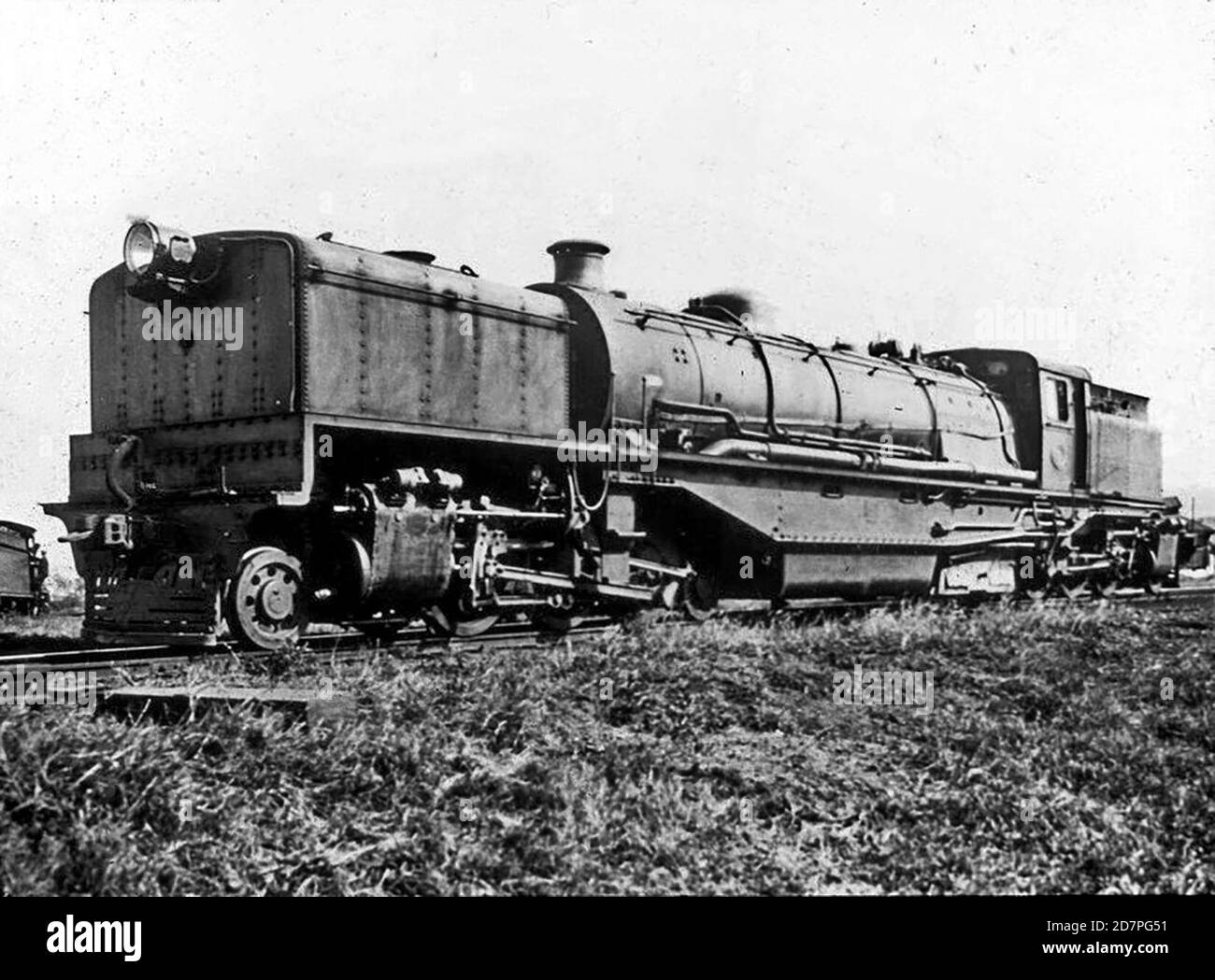 Histoire de l'Afrique du Sud : SAR classe U 2-6-2+2-6-2; Union Garratt ca. 1930 Banque D'Images