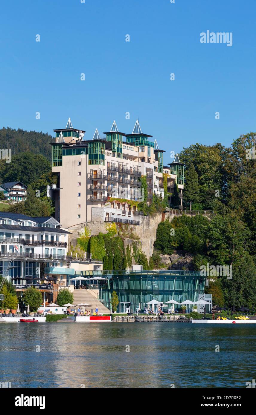 Hotel Scalaria, Sankt Wolfgang am Wolfgangsee, Salzkammergut, haute-Autriche, Autriche Banque D'Images