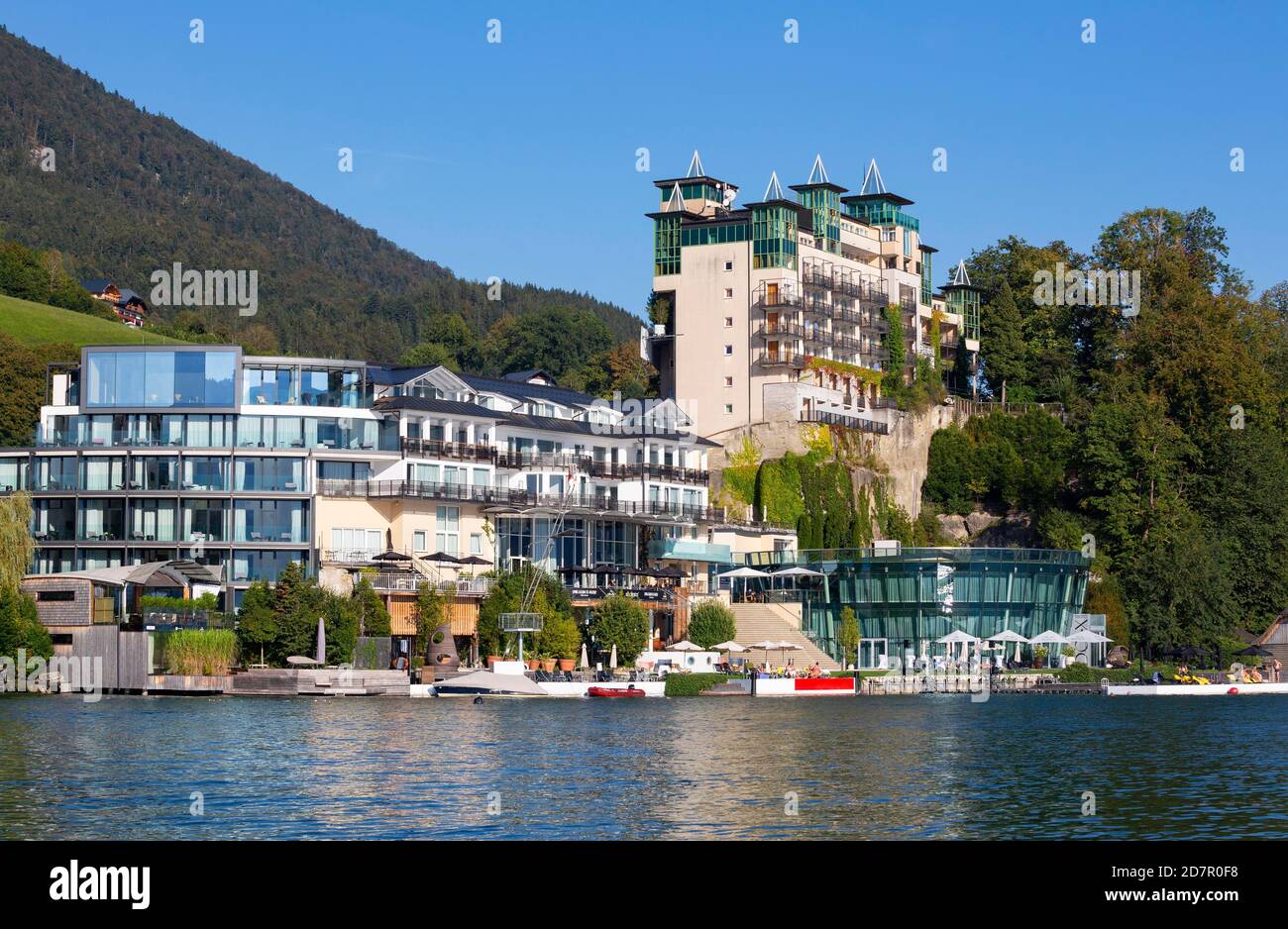 Hotel Scalaria, Sankt Wolfgang am Wolfgangsee, Salzkammergut, haute-Autriche, Autriche Banque D'Images