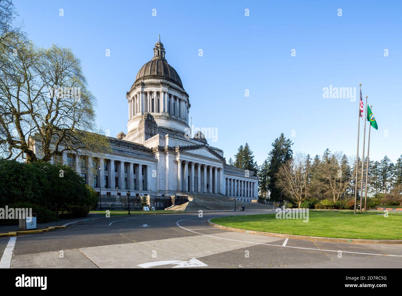 Washington State Capital Building, Olympia-Washington, États-Unis Banque D'Images