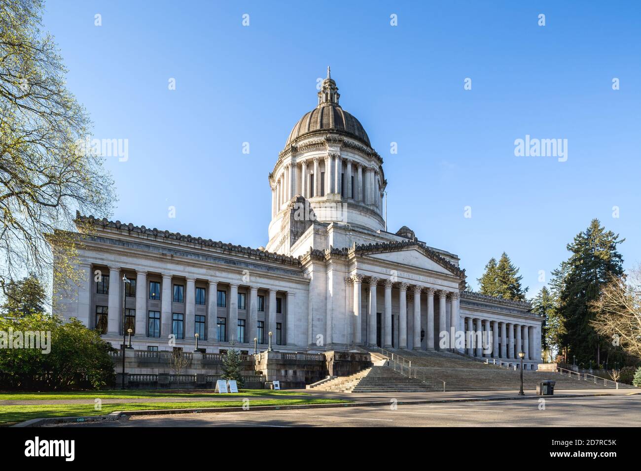Washington State Capital Building, Olympia-Washington, États-Unis Banque D'Images