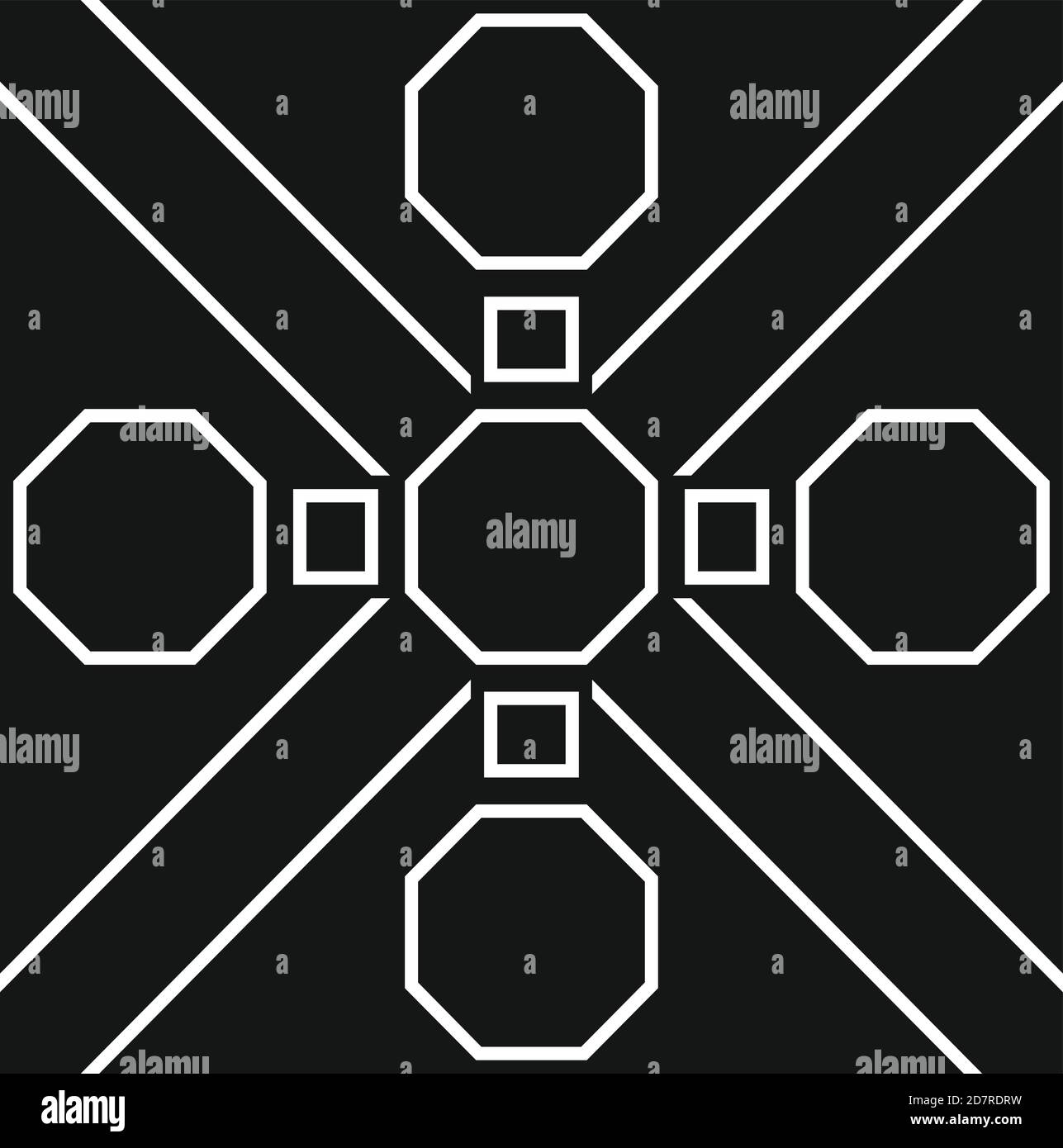 Icône de pavage ornemental. Illustration simple de l'icône de vecteur de pavage ornemental pour la conception de sites Web isolée sur fond blanc Illustration de Vecteur