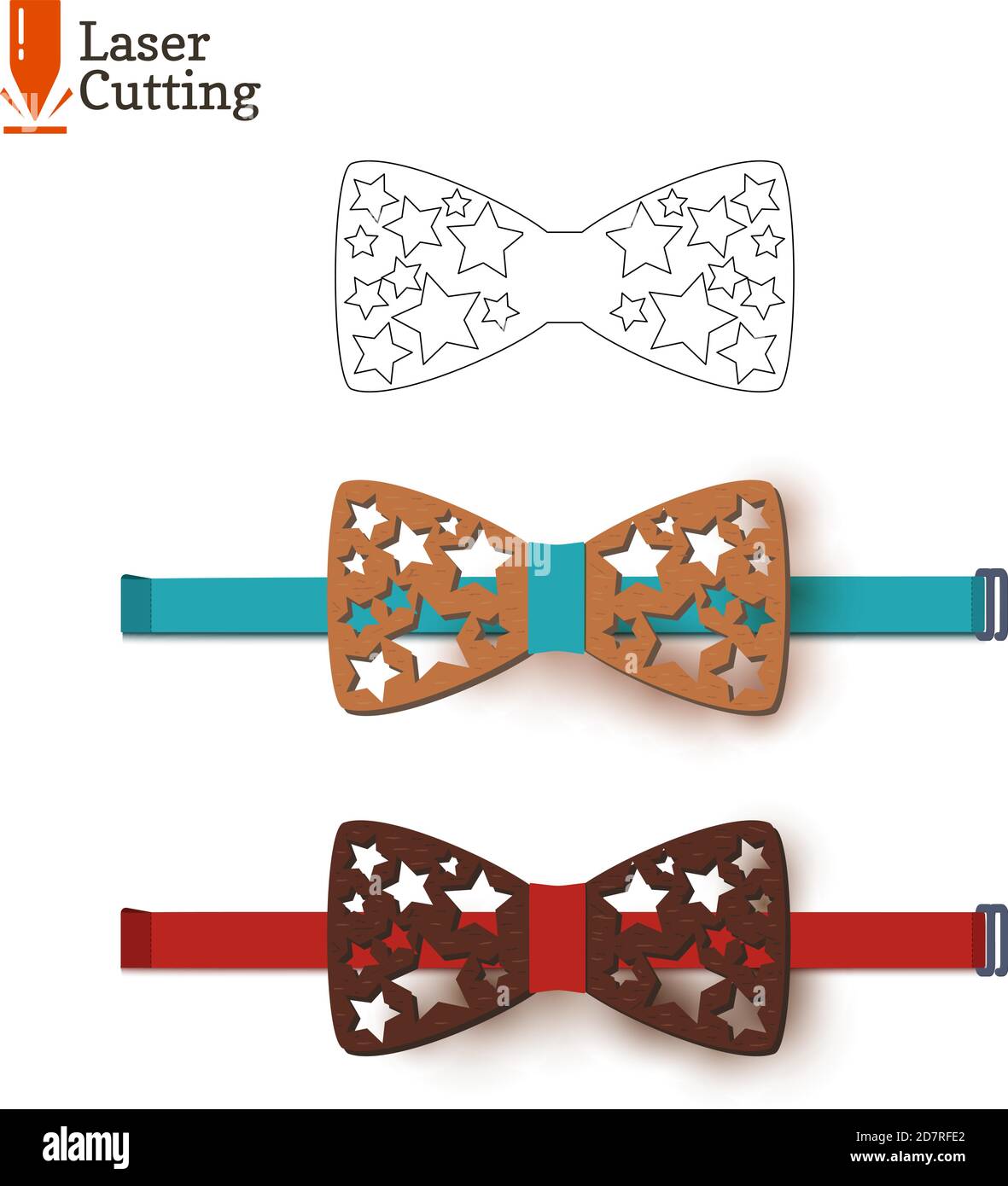 Cintre Papillon Pour Foulards – Bois Découpe Laser Personnalisable Avec Message Pour Maman – Idée Cadeau Maman Unique