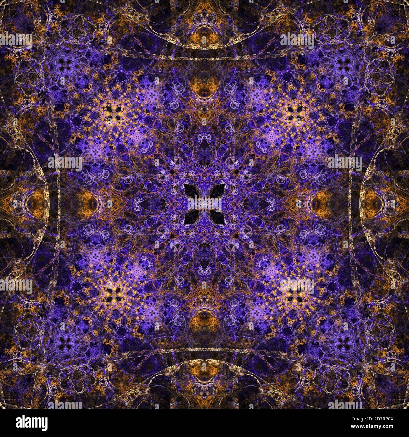 Goth Cross Art Banque D'Images