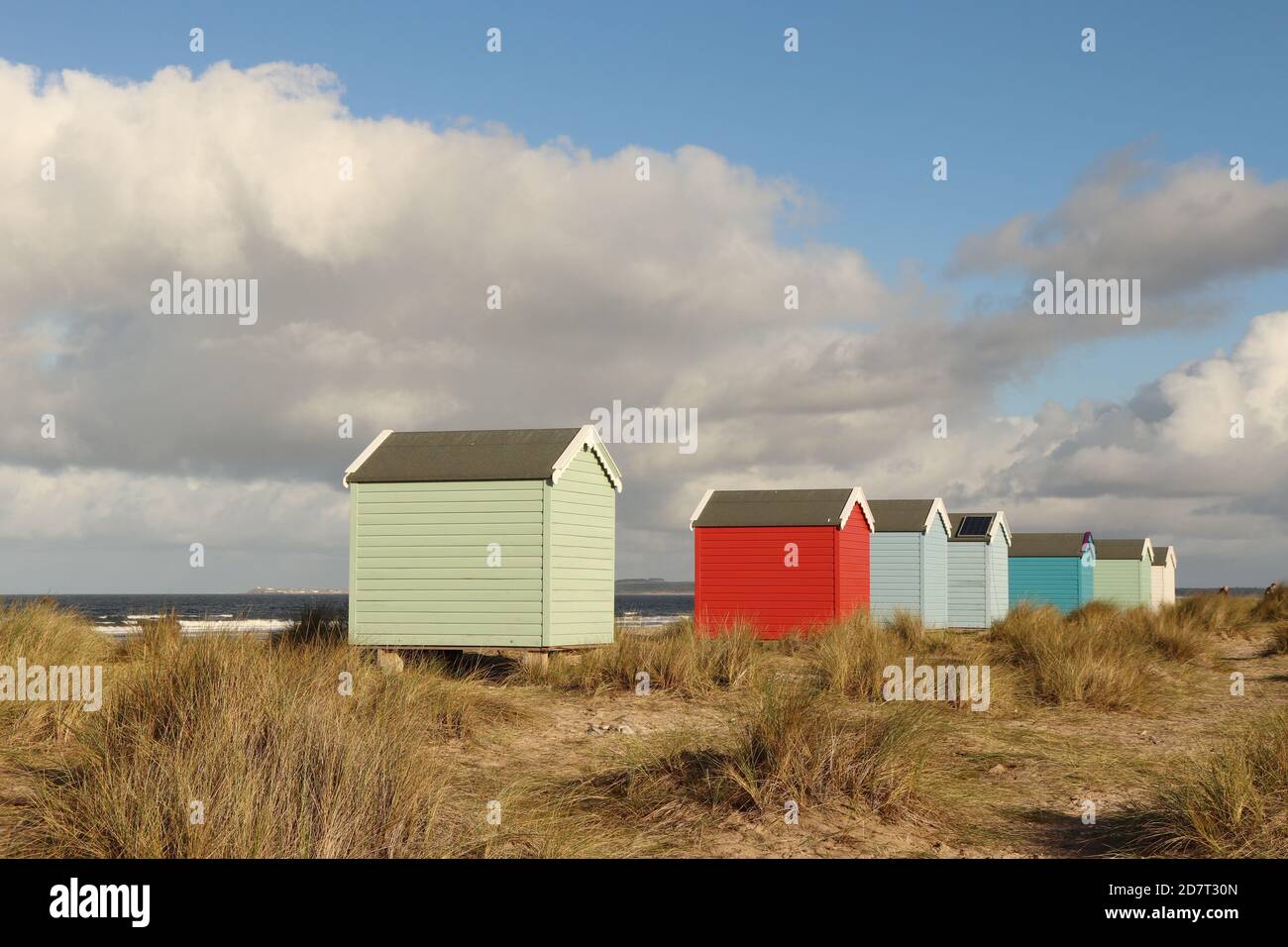 Huttes De Plage D'Abersoch. Image stock - Image du été, nuage: 26228393