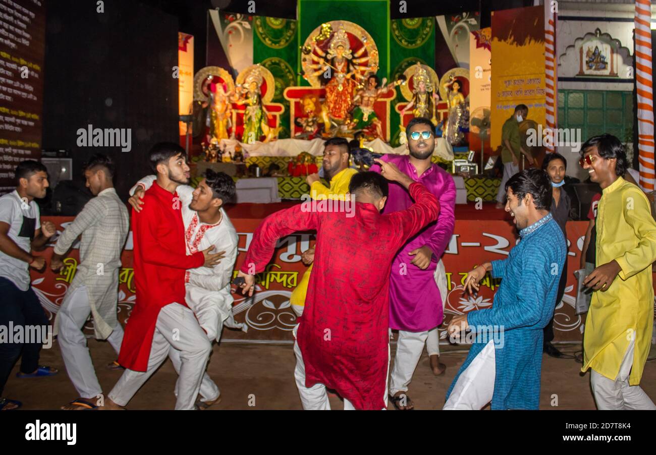 Grand festival religieux de l'hindouisme. Banque D'Images