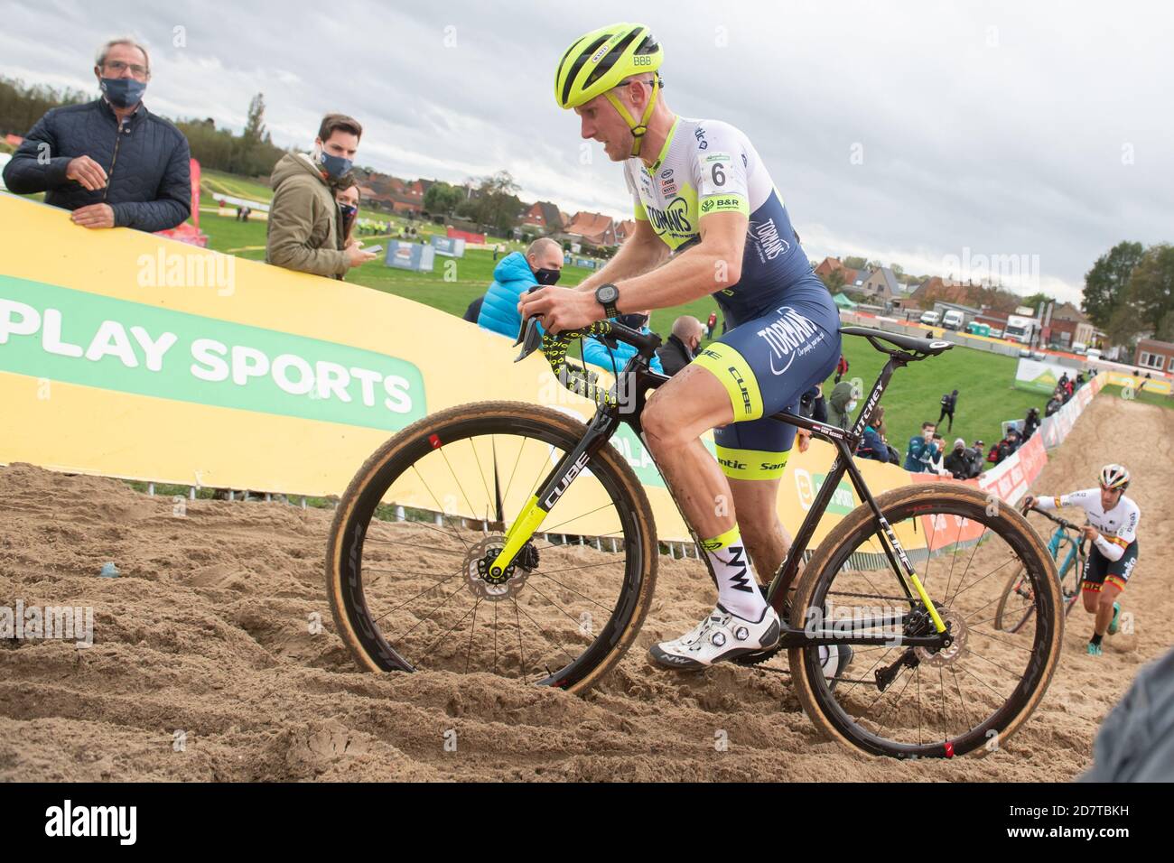 RUDDERVOORDE, BELGIQUE - OCTOBRE 24 : Corne van Kessel pendant le Cyclocross Superprestige le 24 octobre 2020 à Ruddervoorde, Belgique (photo de Jos Kafoe/Orange Pictures)Corne van Kessel Banque D'Images