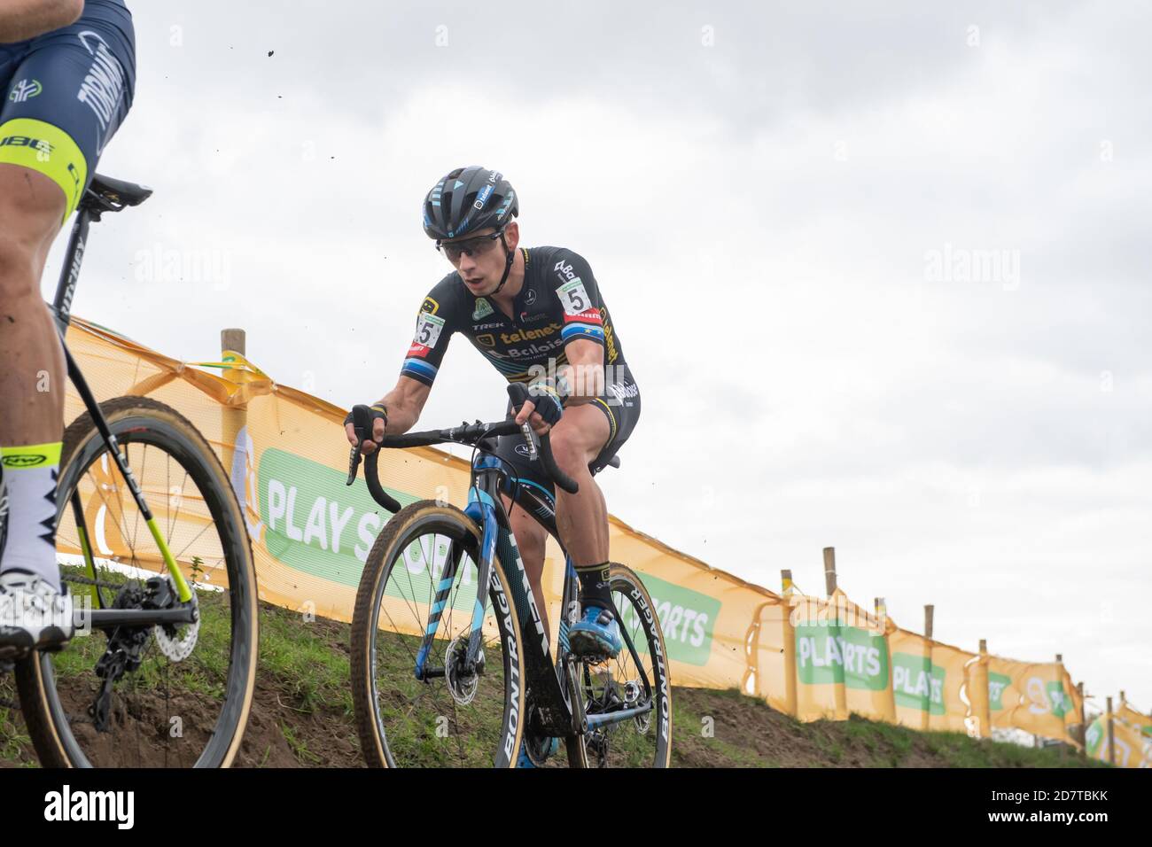 RUDDERVOORDE, BELGIQUE - OCTOBRE 24 : Lars van der Haar pendant le Cyclocross Superprestige le 24 octobre 2020 à Ruddervoorde, Belgique (photo de Jos Kafoe/Orange Pictures)Lars van der Haar Banque D'Images