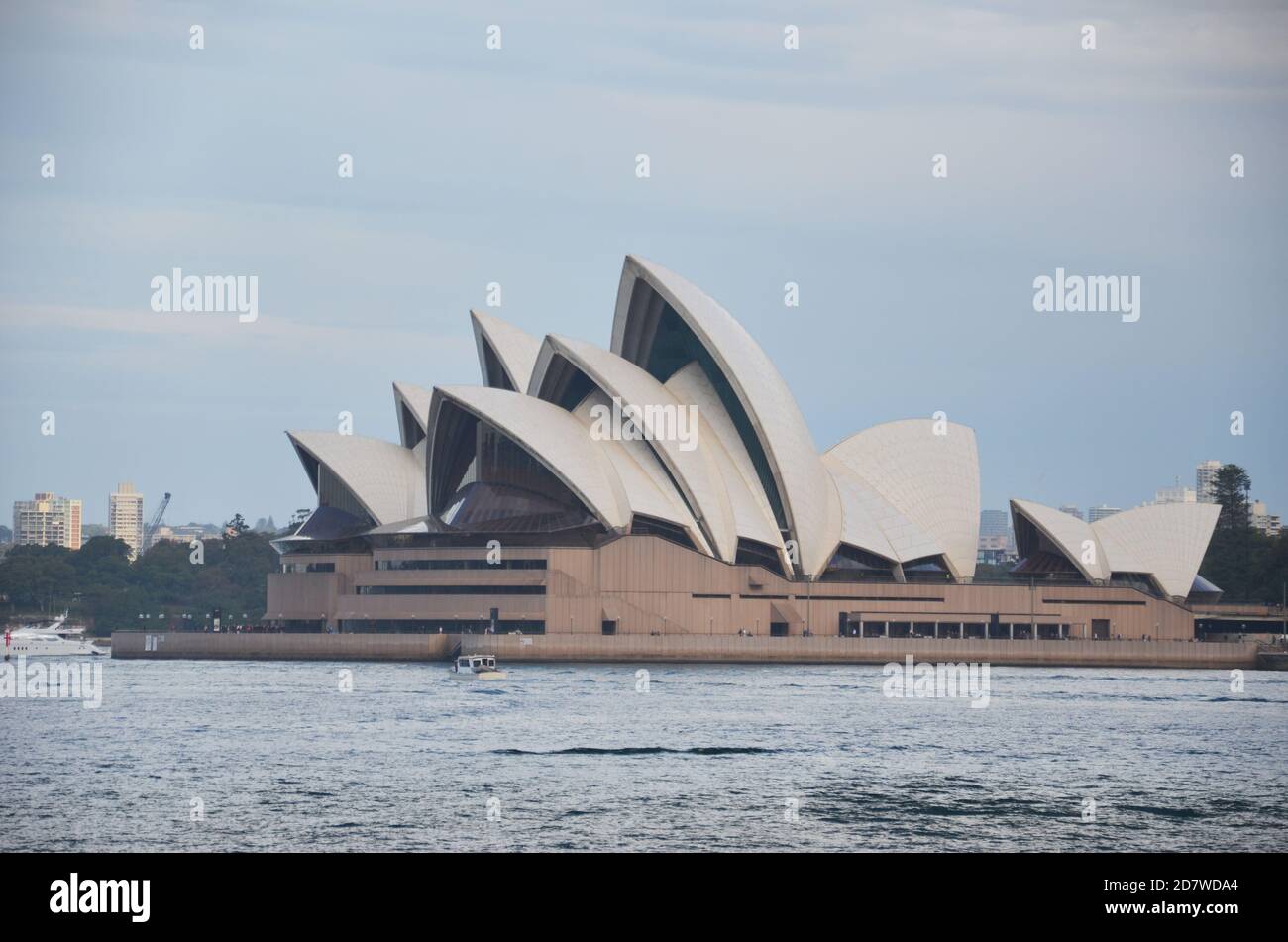 Opéra de Sydney depuis le port, Nouvelle-Galles du Sud Banque D'Images