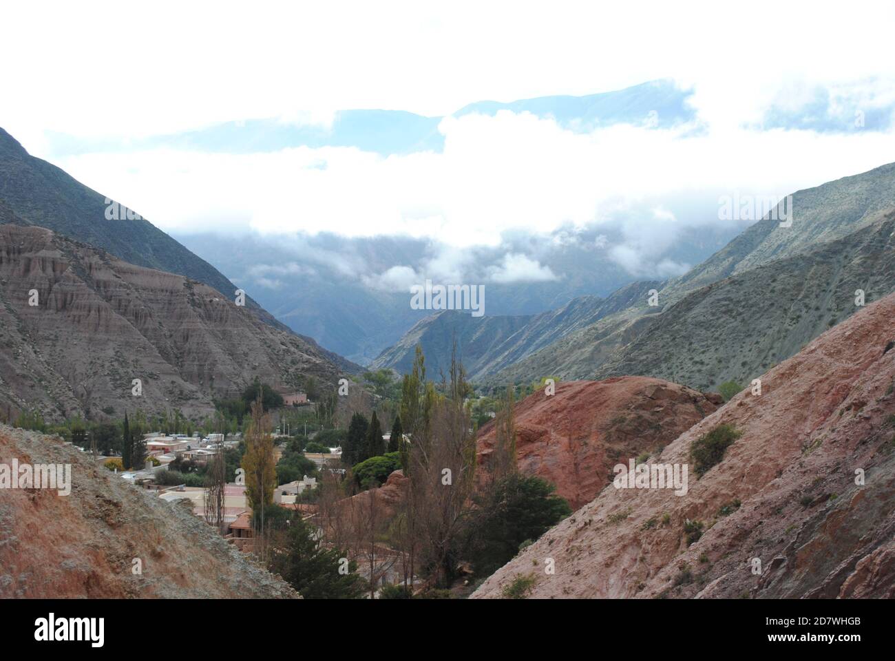 Montagnes dans le nord de l'Argentine Banque D'Images