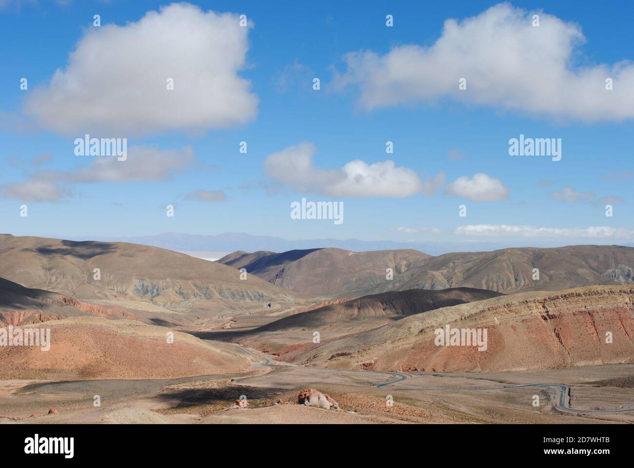 Montagnes dans le nord de l'Argentine Banque D'Images