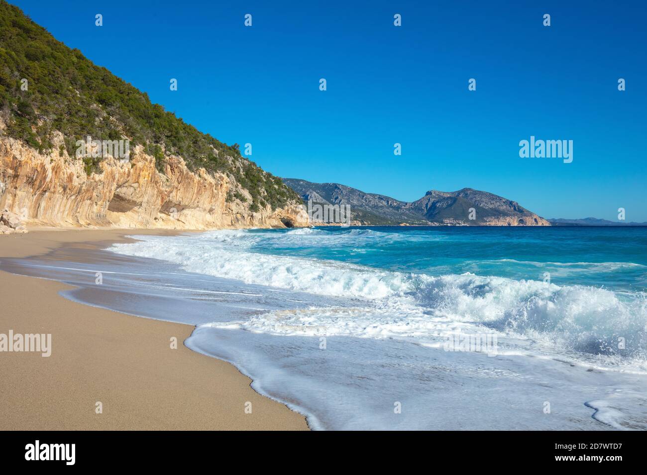Italie, Sardinien, Cala Luna an den mittleren Ostküste der Insel Banque D'Images
