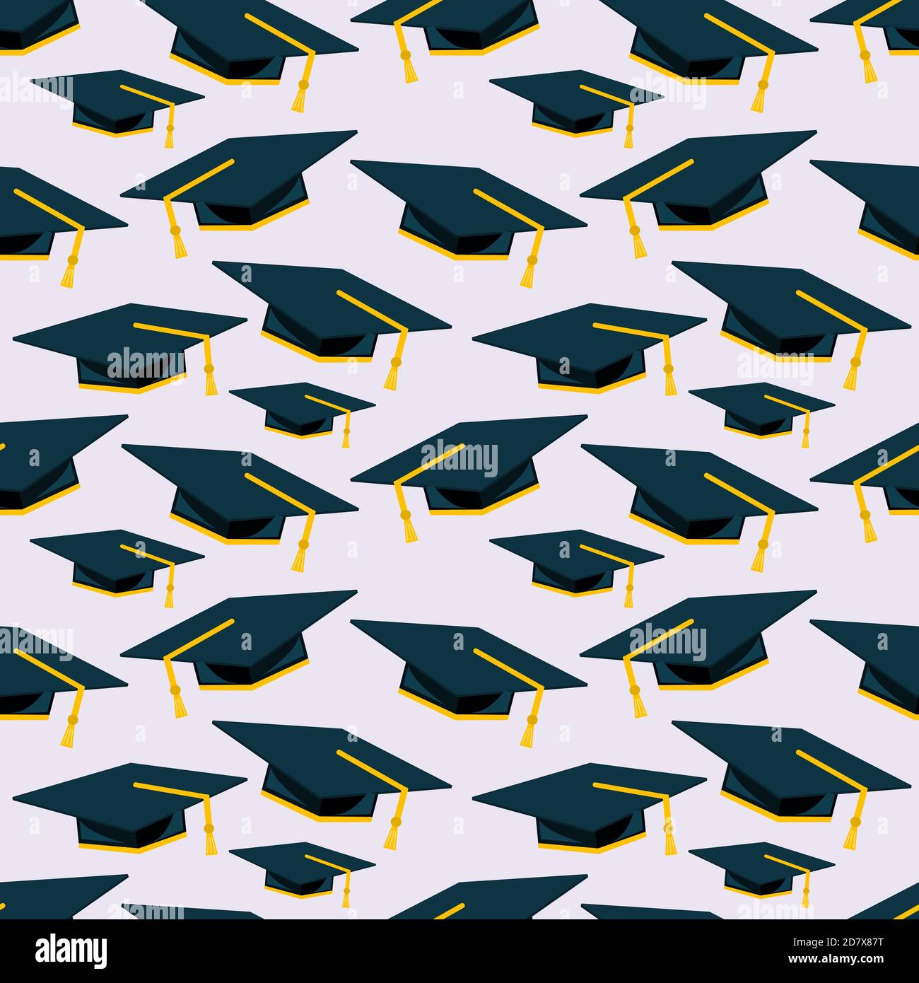 fond d'illustration vectoriel de motif transparent toga cap Illustration de Vecteur
