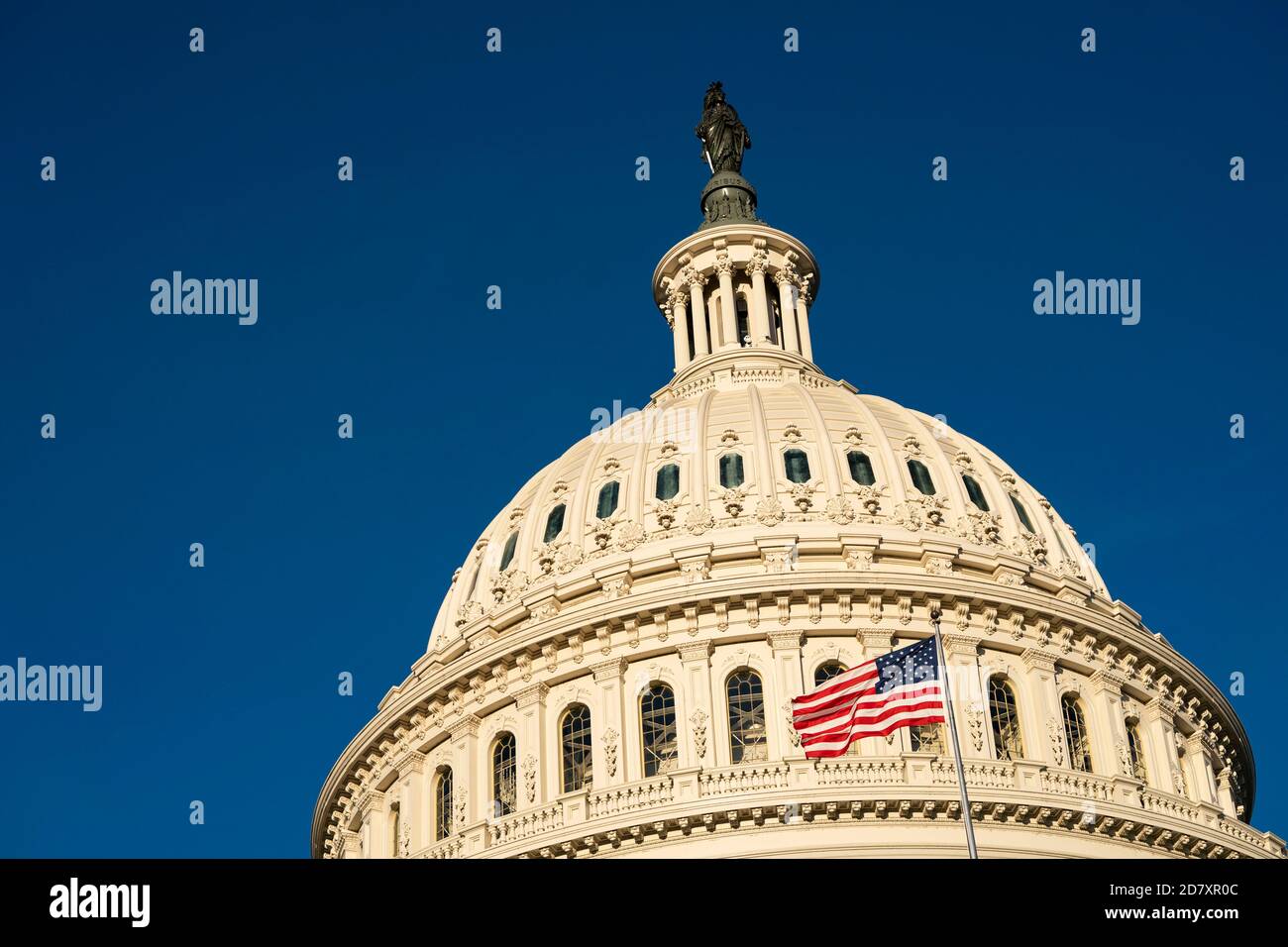 Le Capitole des États-Unis le 10 octobre 2019 à Washington, D.C., crédit: Alex Edelman/The photo Access Banque D'Images