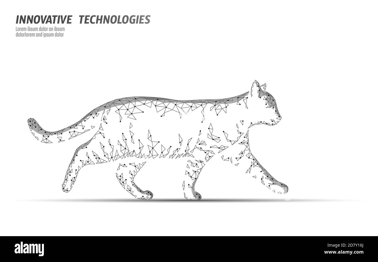 Modèle de bannière pour clinique vétérinaire Silhouette Cat. Blanc vétérinaire soins aide médicale. Illustration vectorielle du logo en ligne du médecin de l'hôpital vétérinaire Illustration de Vecteur