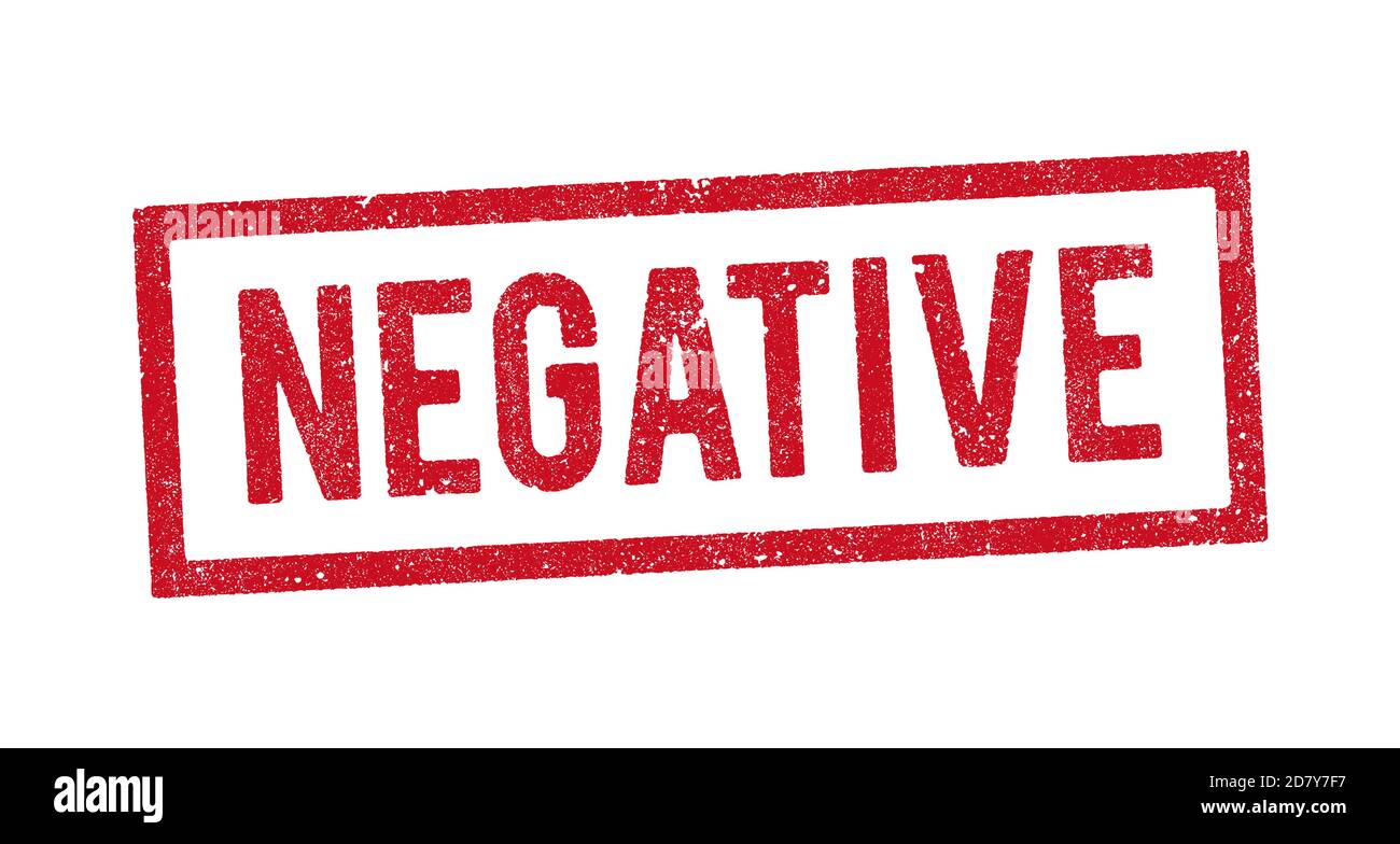 Illustration vectorielle du mot tampon d'encre rouge négatif Illustration de Vecteur Illustration vectorielle du mot tampon d'encre rouge négatif Illustration de Vecteur