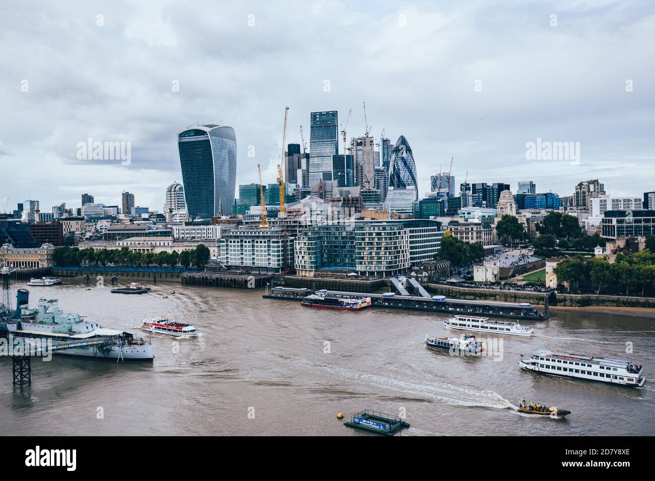 Royaume-Uni, 17 septembre 2017. Magnifique vue sur Londres. Londres, Royaume-Uni, 17 septembre 2017. Banque D'Images
