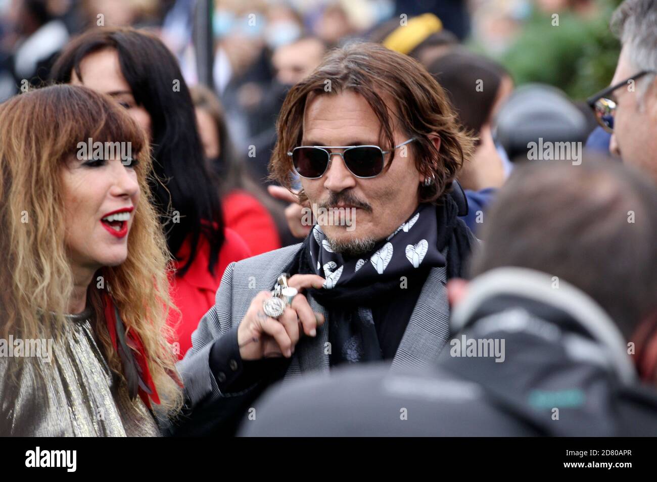 Johnny Depp assiste à la première « Crock of Gold: Quelques tours avec Shane McGowan » lors du 16e Festival du film de Zurich à Kino Corso le 02 octobre 2020 à Zurich, en Suisse. Banque D'Images