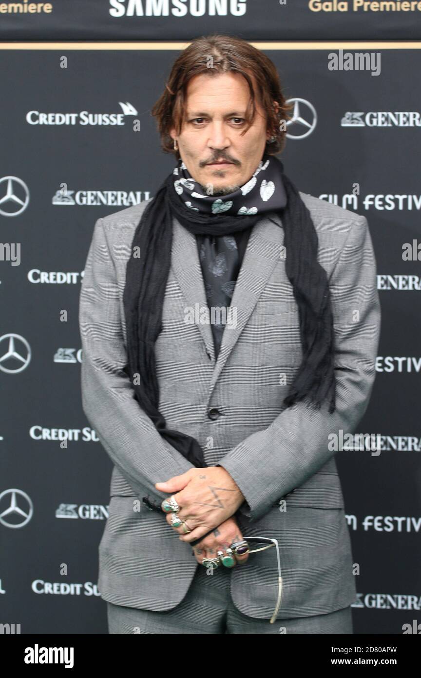 Johnny Depp assiste à la première « Crock of Gold: Quelques tours avec Shane McGowan » lors du 16e Festival du film de Zurich à Kino Corso le 02 octobre 2020 à Zurich, en Suisse. Banque D'Images