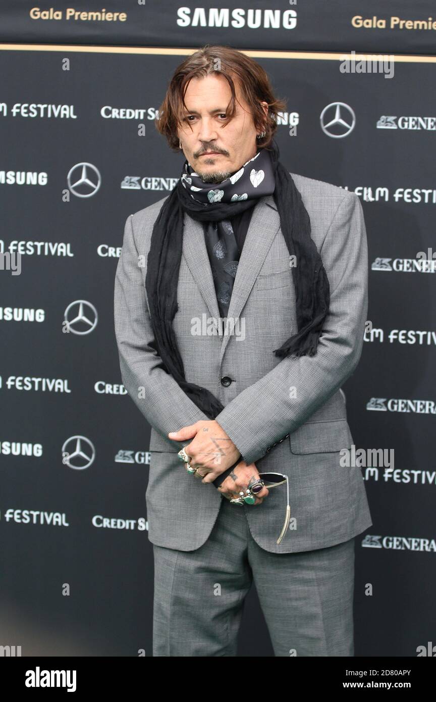 Johnny Depp assiste à la première « Crock of Gold: Quelques tours avec Shane McGowan » lors du 16e Festival du film de Zurich à Kino Corso le 02 octobre 2020 à Zurich, en Suisse. Banque D'Images