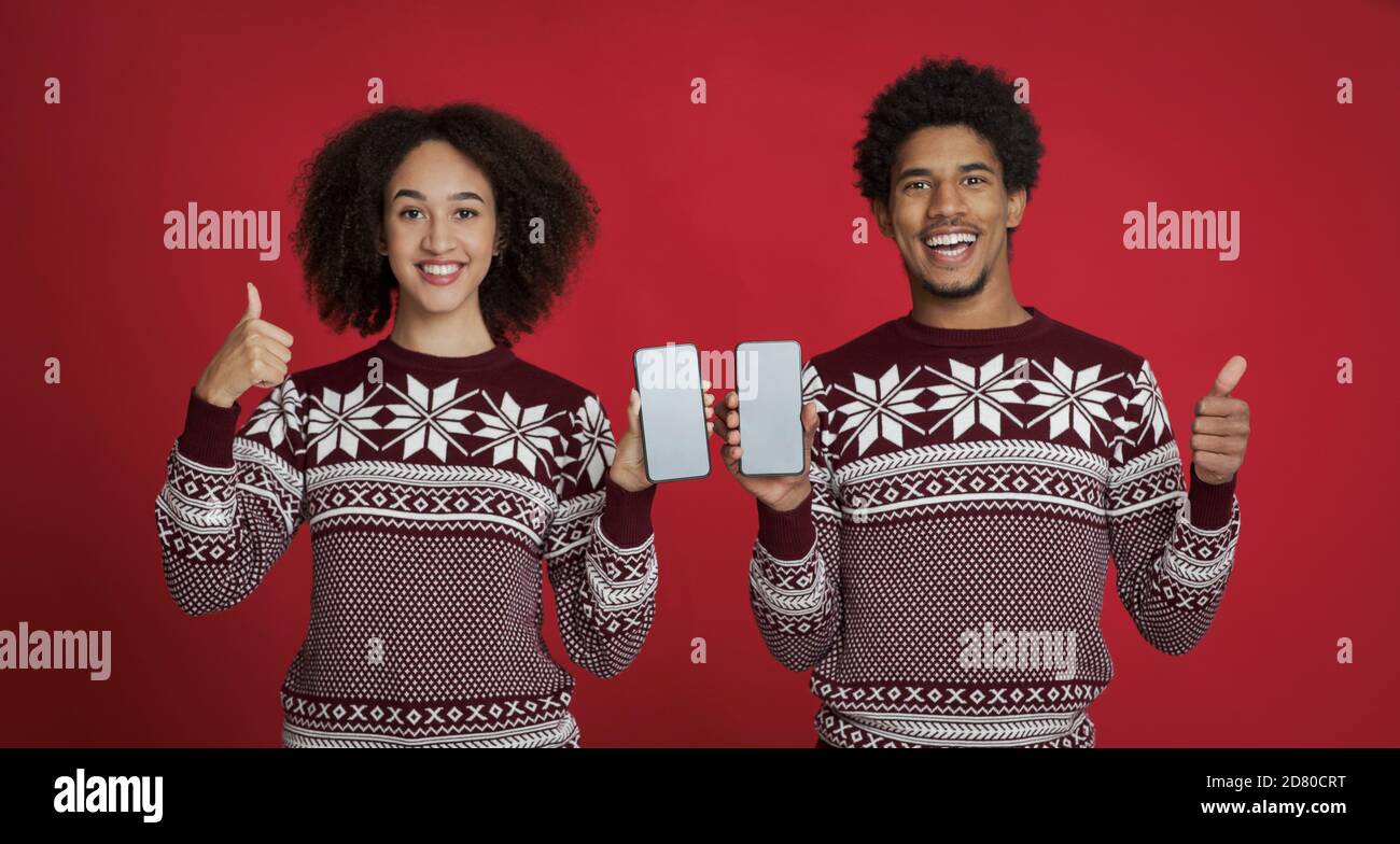 Fêtez le nouvel an et Noël dans les mêmes vêtements Banque D'Images