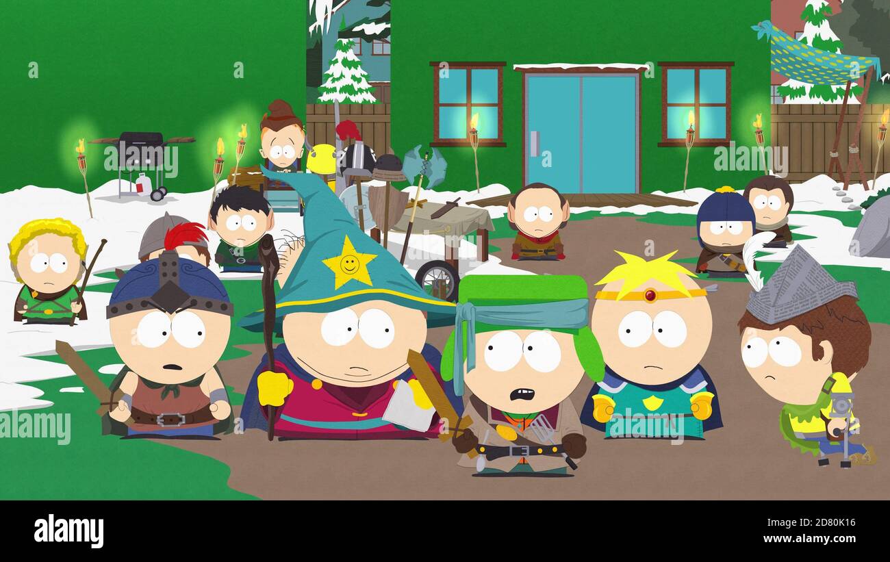 South Park TV Series 1997 - Etats-Unis créateurs : Trey Parker, Matt Stone,  Brian Graden 2013 saison 17, épisode 7 : animation du Vendredi fou Photo  Stock - Alamy