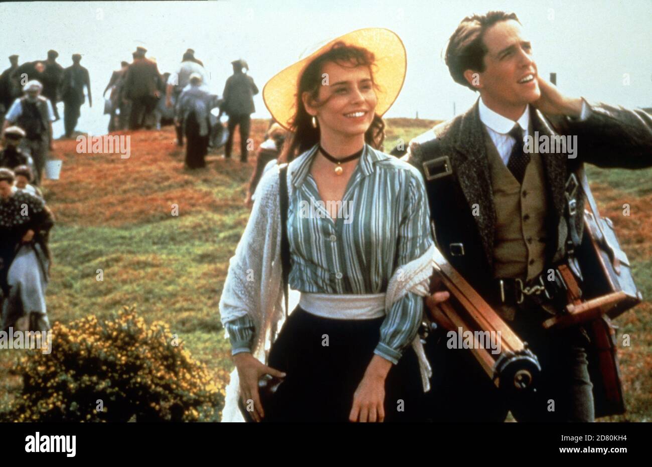 L'anglais qui est allé jusqu'à une colline mais descendit une montagne Année : 1995 UK : Christopher Monger Hugh Grant, Tara Fitzgerald Banque D'Images