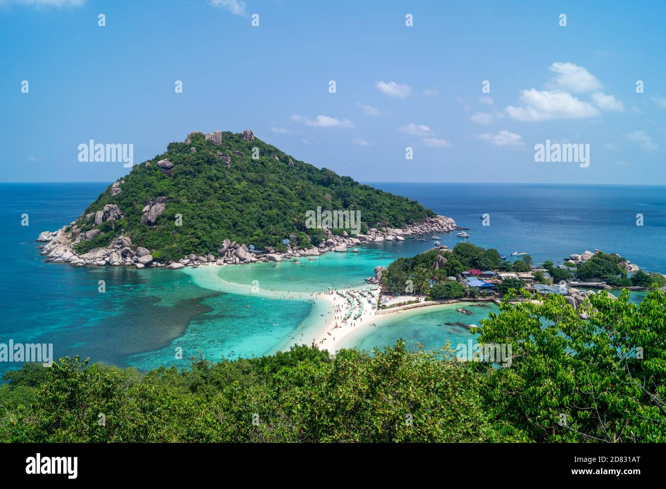 île tropicale koh tao en thaïlande Banque D'Images