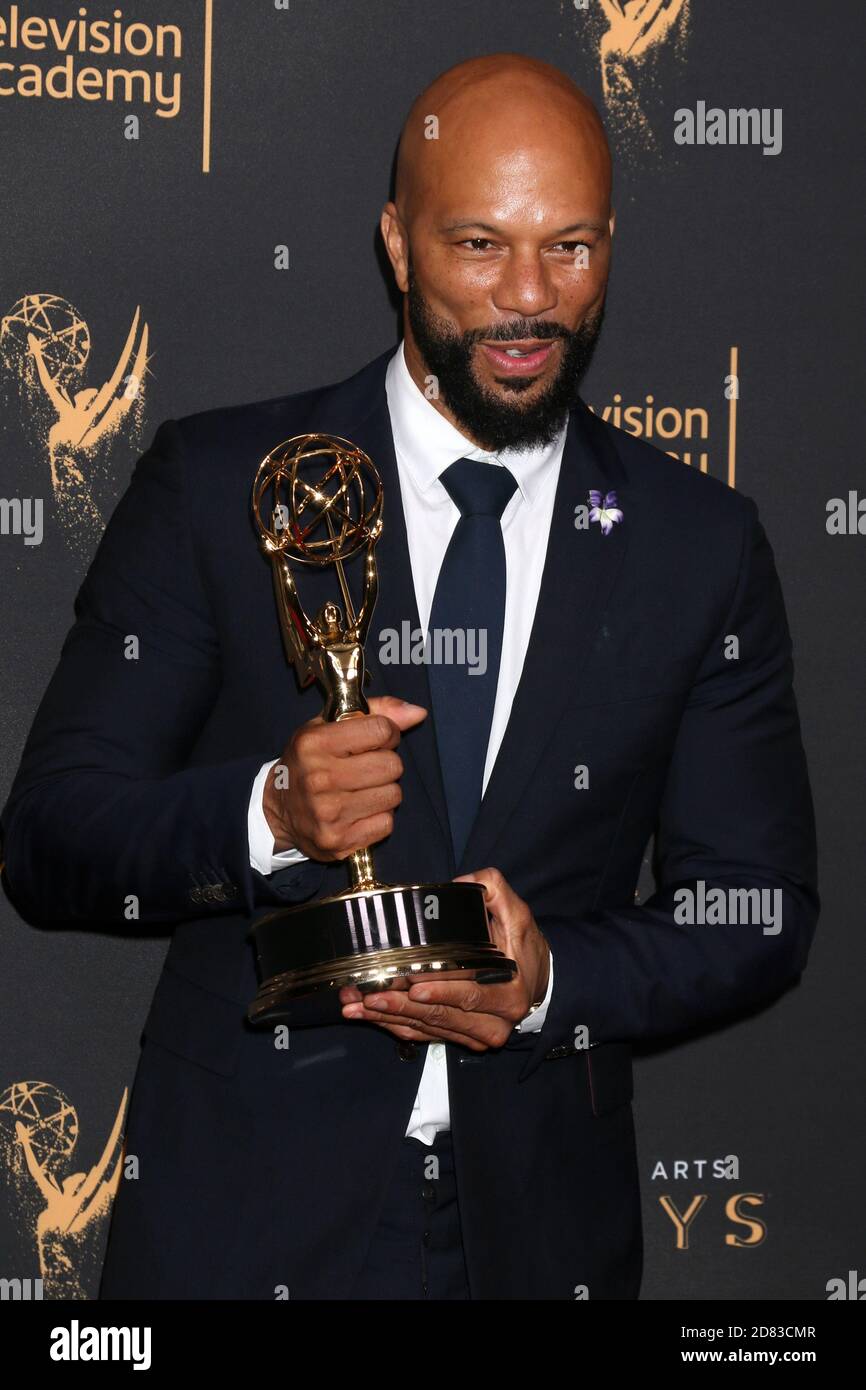 LOS ANGELES - SEP 9: Commune à la salle de presse des Prix Emmy créatifs 2017 au Microsoft Theatre le 9 septembre 2017 à Los Angeles, CA Banque D'Images