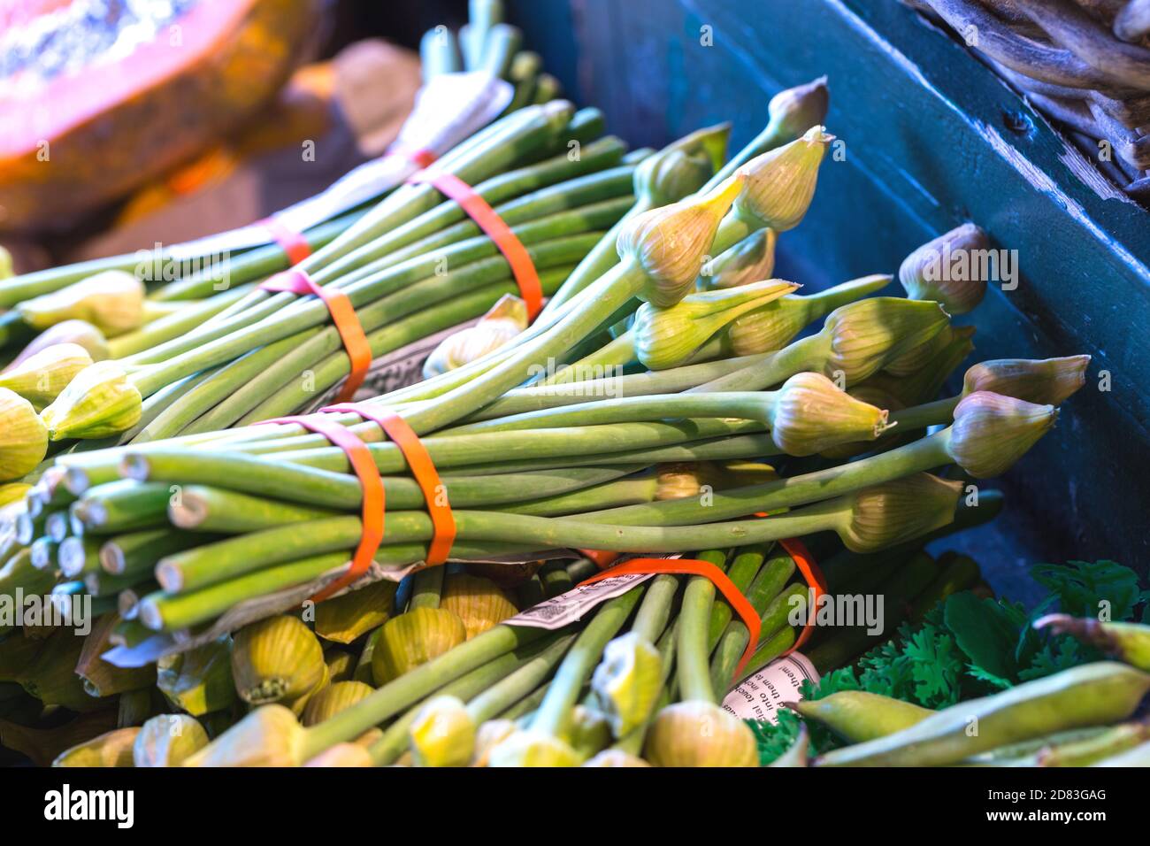 Marché agricole de Seattle, Washington-États-Unis Banque D'Images