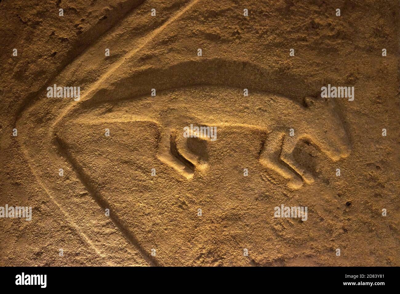 Site archéologique de Gobeklitepe Sanliurfa/Turquie. (Gobeklitepe le plus ancien Temple du monde. Gobekli Tepe est un site classé au patrimoine mondial de l'UNESCO.) Banque D'Images