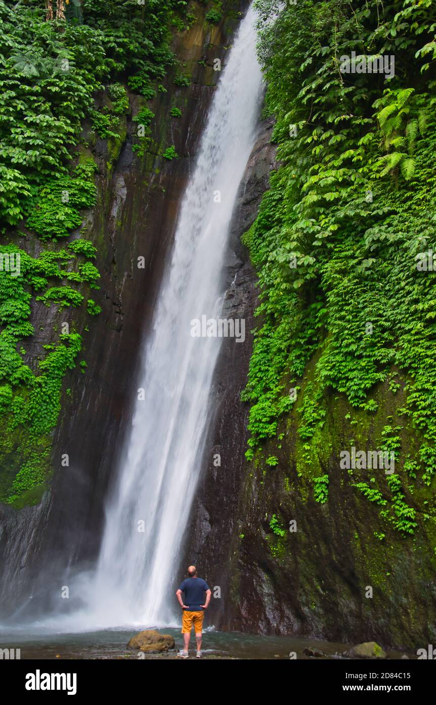 Cascade de Bali indonésie Banque D'Images
