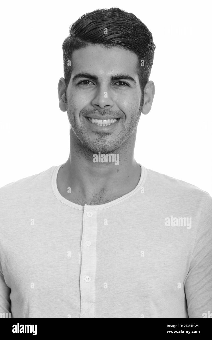 Face à de jeunes professionnels Persian man smiling Banque D'Images