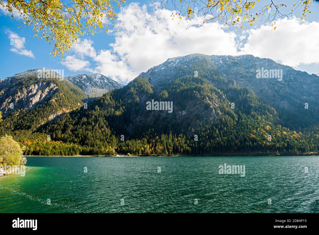 Plansee, Reutte, Tyrol, Autriche Banque D'Images