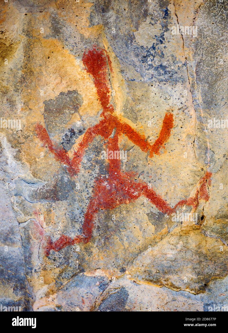 Gila Cliff dwellings National Monument Banque D'Images